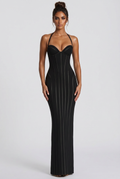 Robe Longue Nigella - Noir