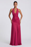 Robe Longue Cova - Framboise
