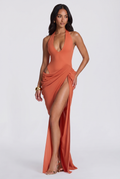 Adele Maxi Dress - Burnt Orange