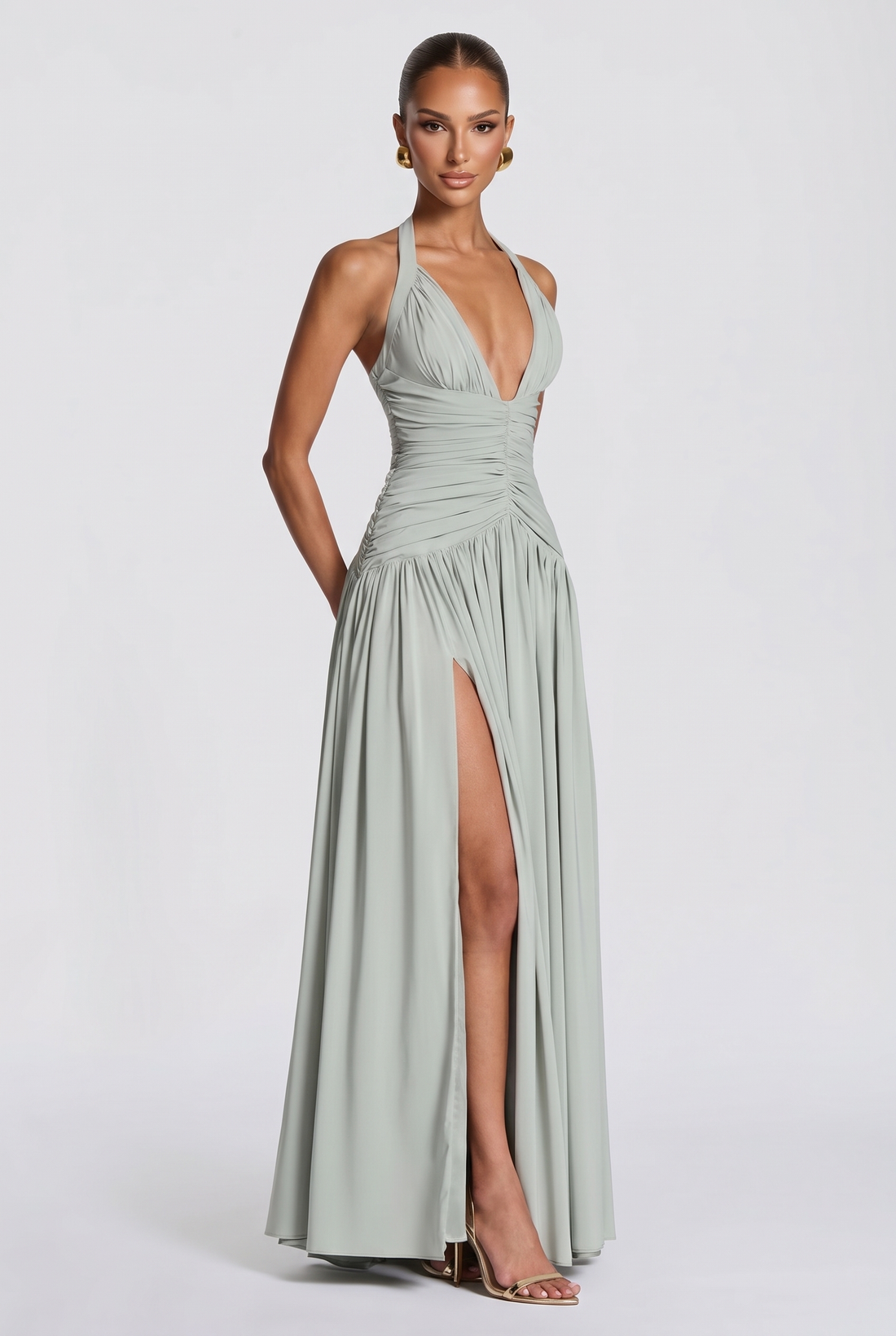 Amaris Maxi Dress - Sage