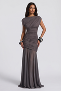 Demelza Maxi Dress - Charcoal