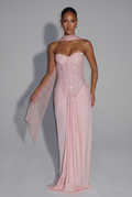 Carina Maxi Dress - Blush