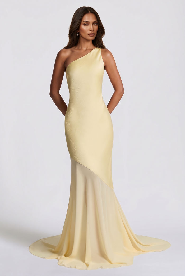 Fable Maxi Dress - Lemon