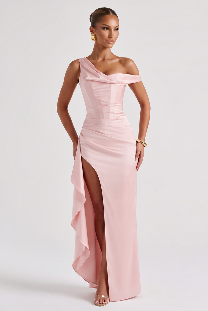 Juliene Maxi Dress - Blush