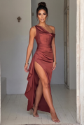 Juliene Maxi Dress - Rust