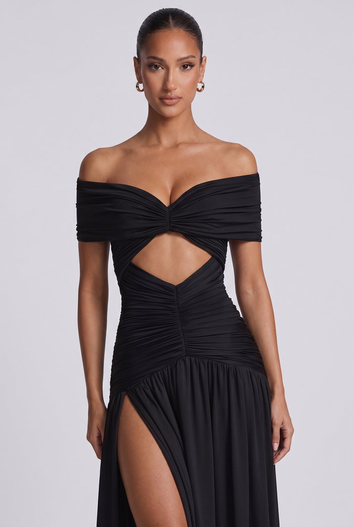 Kathryn Maxi Dress - Black