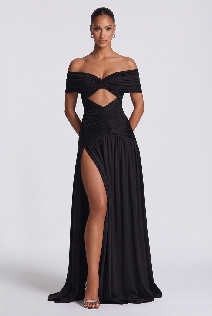 Kathryn Maxi Dress - Black