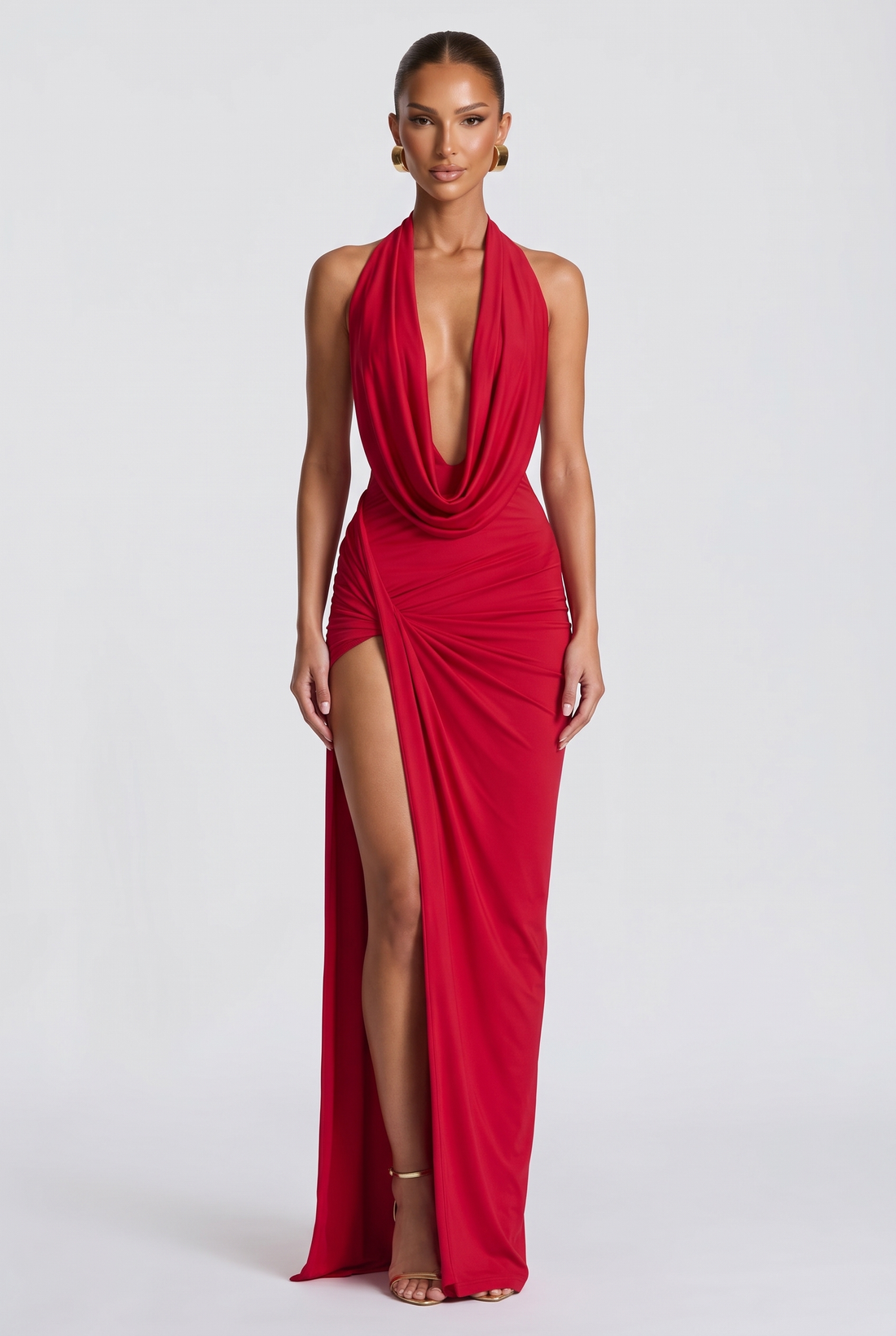 Kingsley Maxi Dress - Red