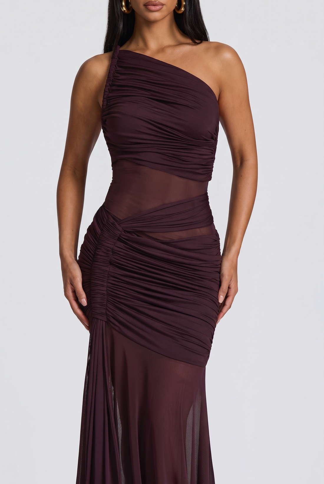 Marianne Maxi Dress - Plum