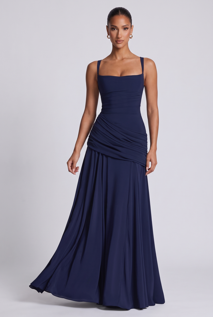 Sura Maxi Dress - Navy