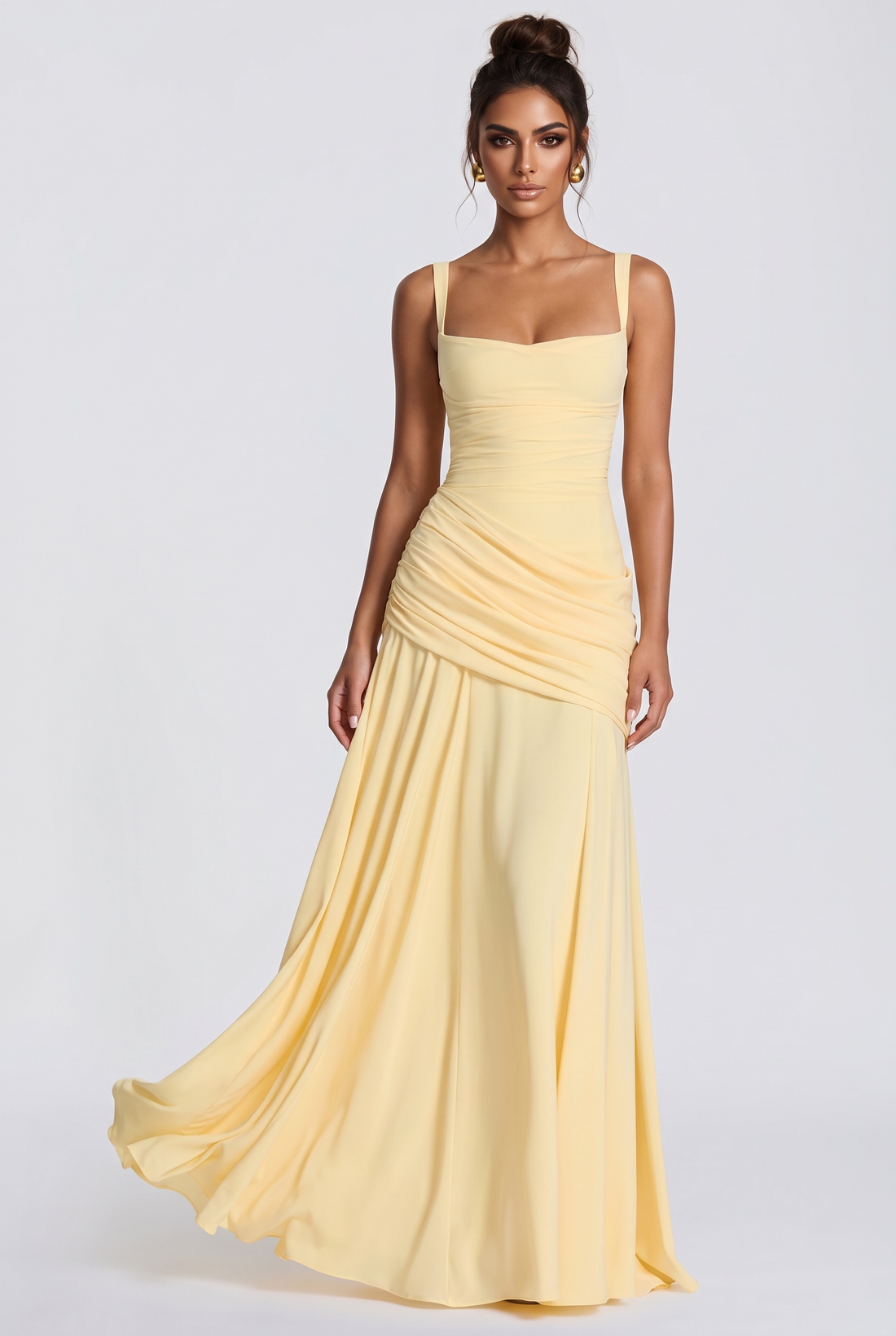 Sura Maxi Dress - Lemon