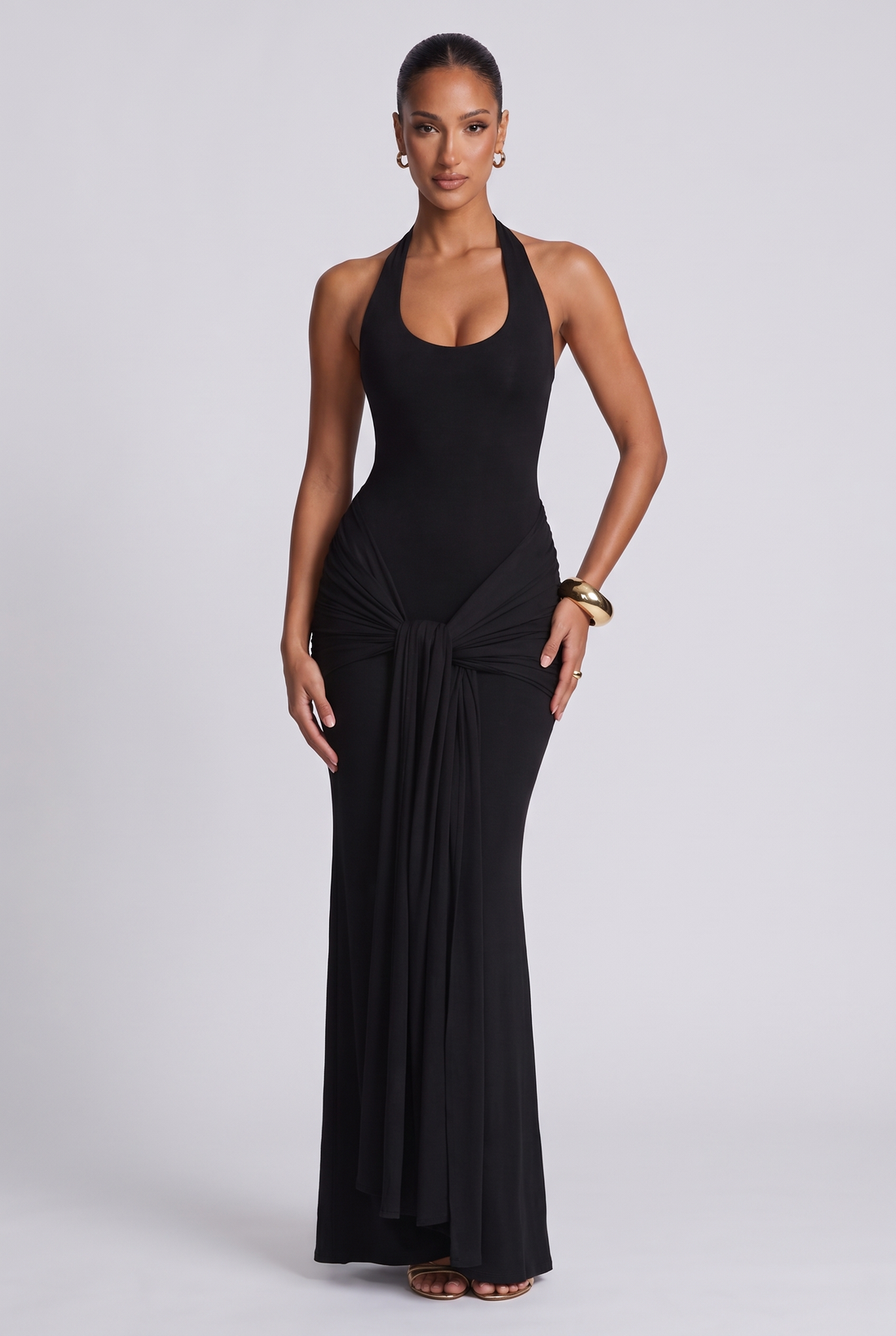 Veneda Maxi Dress - Black