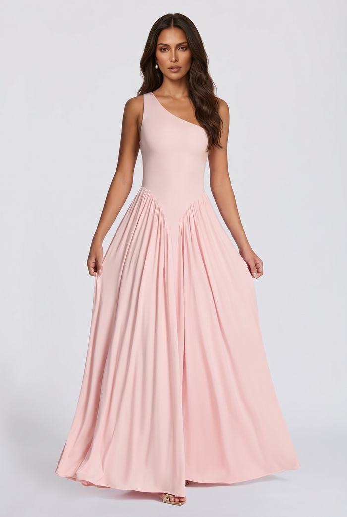 Vespera Maxi Dress - Blush