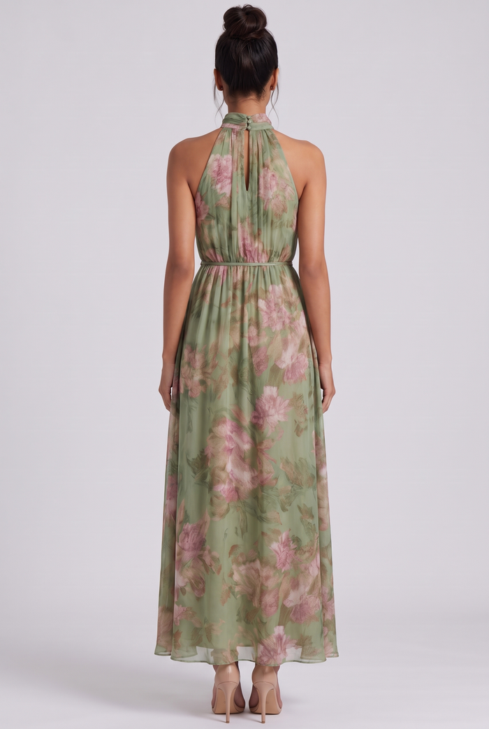 Azalea Maxi Dress - Green