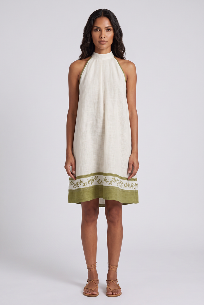 Zelia Mini Dress - White