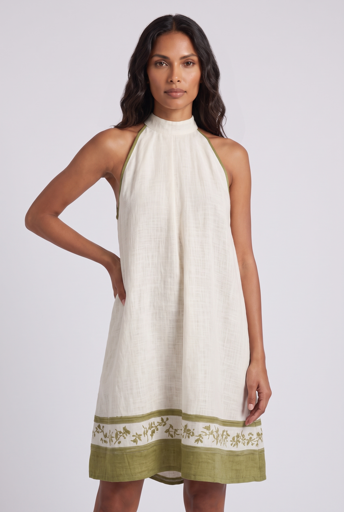 Zelia Mini Dress - White