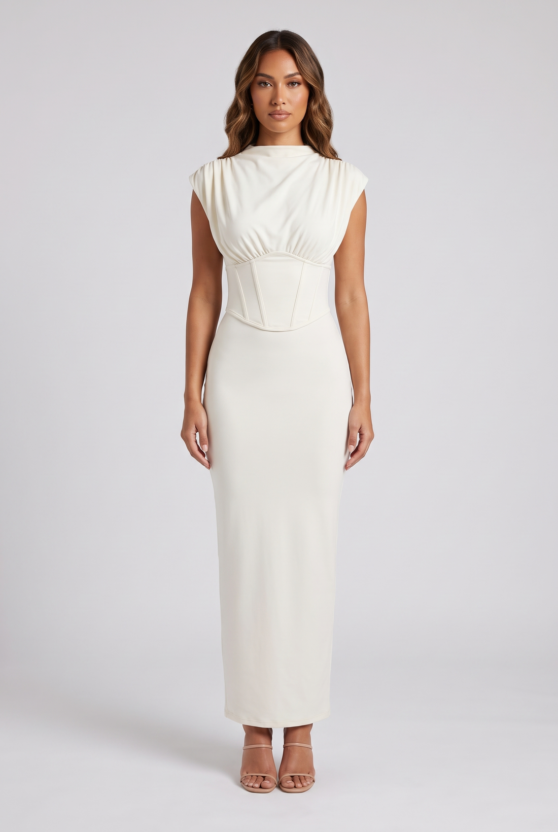 Brielle Maxi Dress - Cream