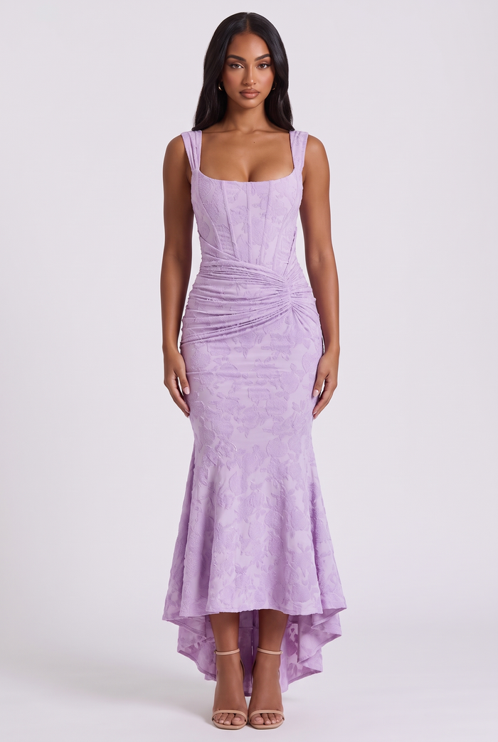 Cesca Maxi Dress - Lilac