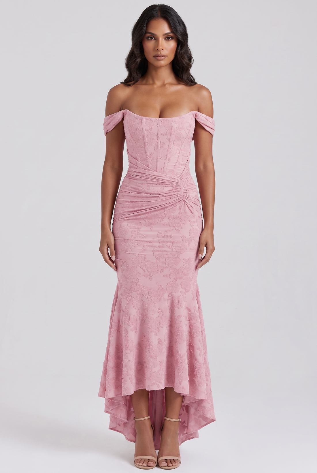 Cesca Maxi Dress - Pink