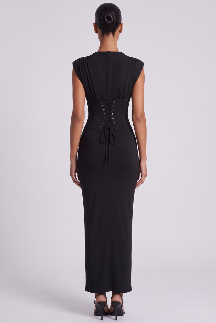 Brielle Maxi Dress - Black
