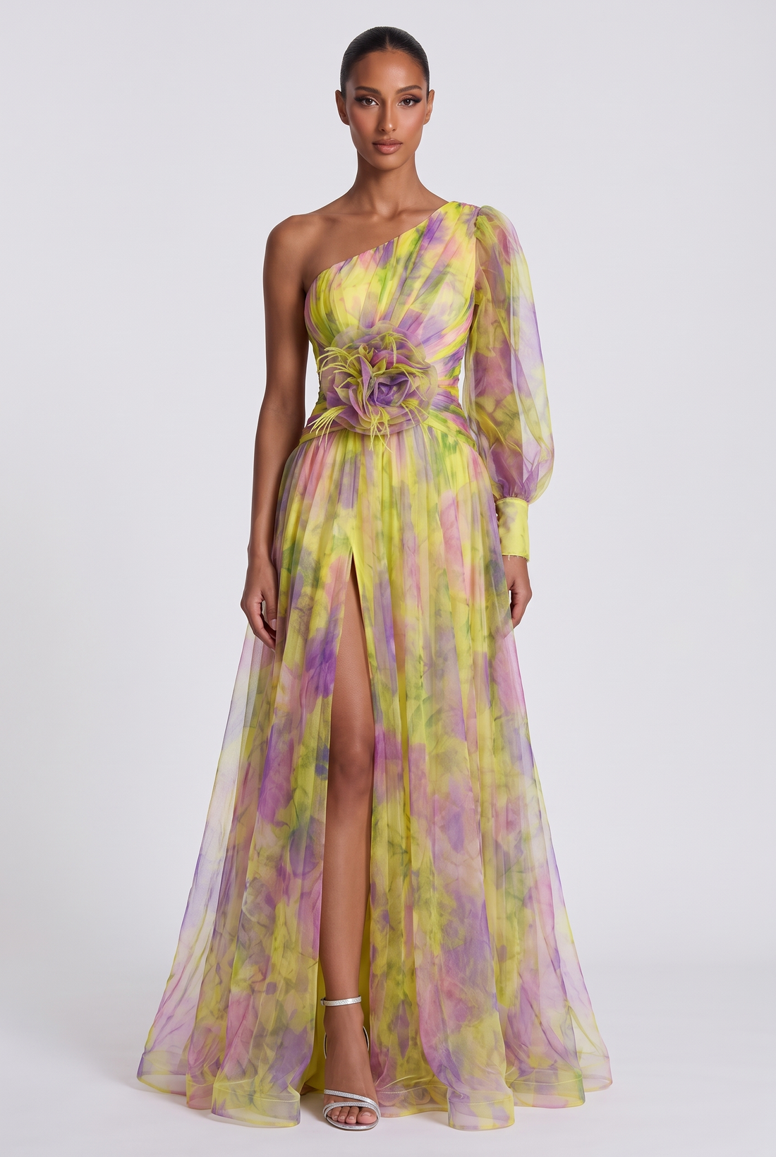Fleurine Maxi Dress - Yellow