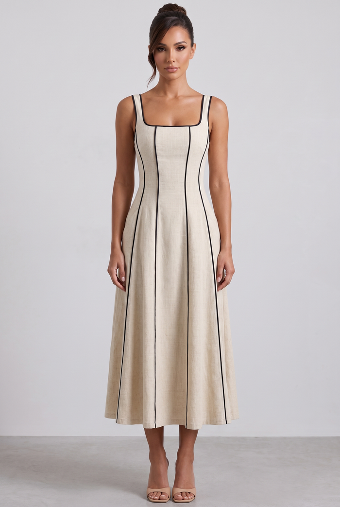 Lison Maxi Dress - Cream