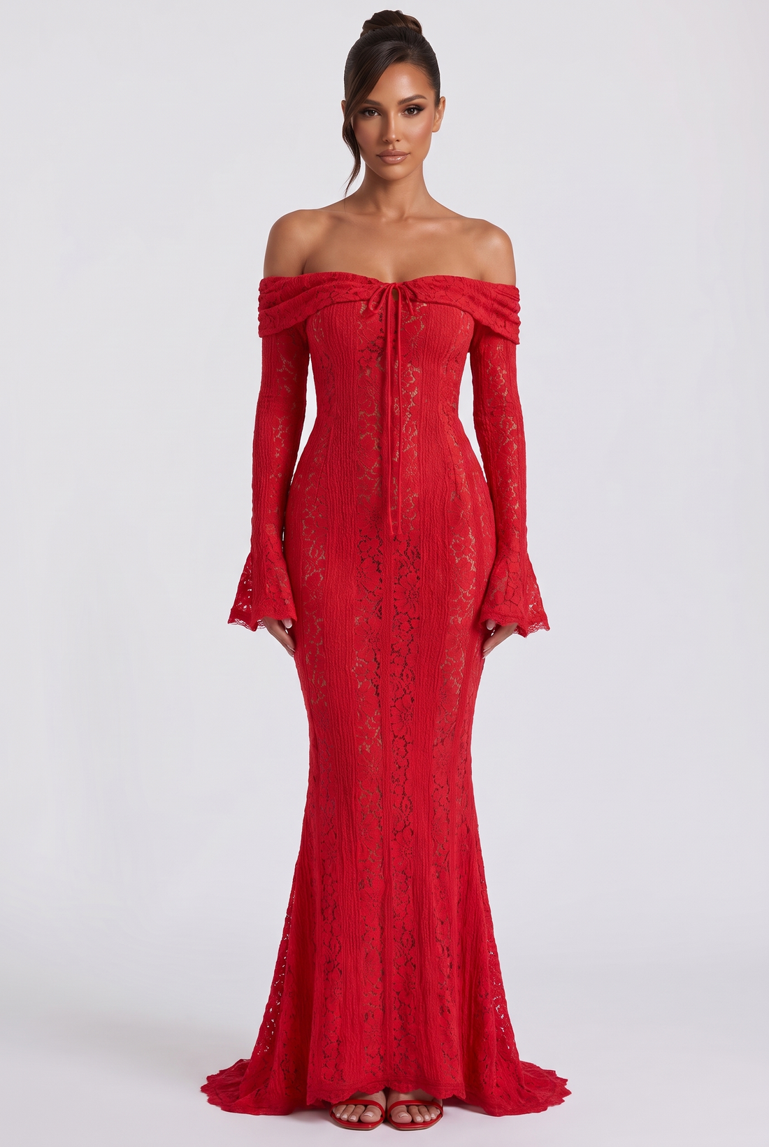 Eloise Maxi Dress - Red
