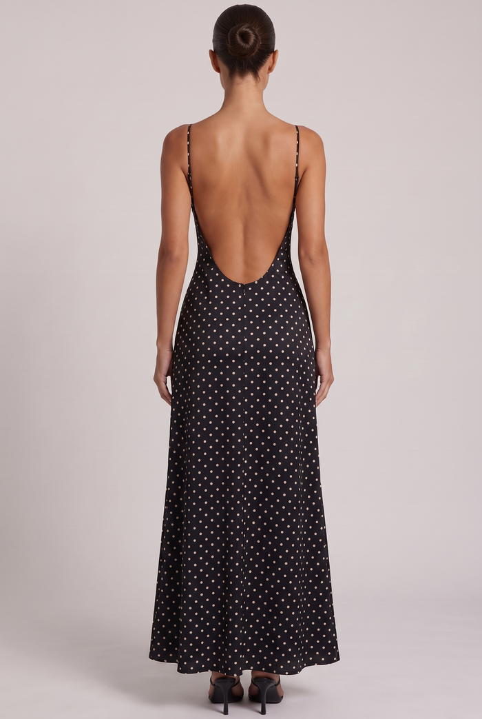 Dalia Maxi Dress - Polka Dot
