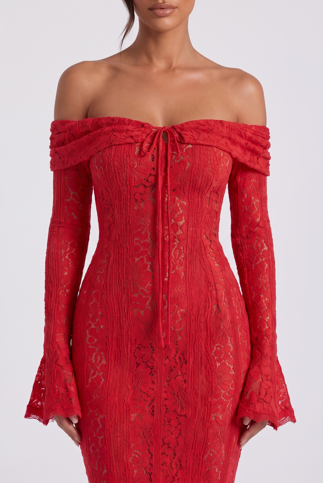 Eloise Maxi Dress - Red