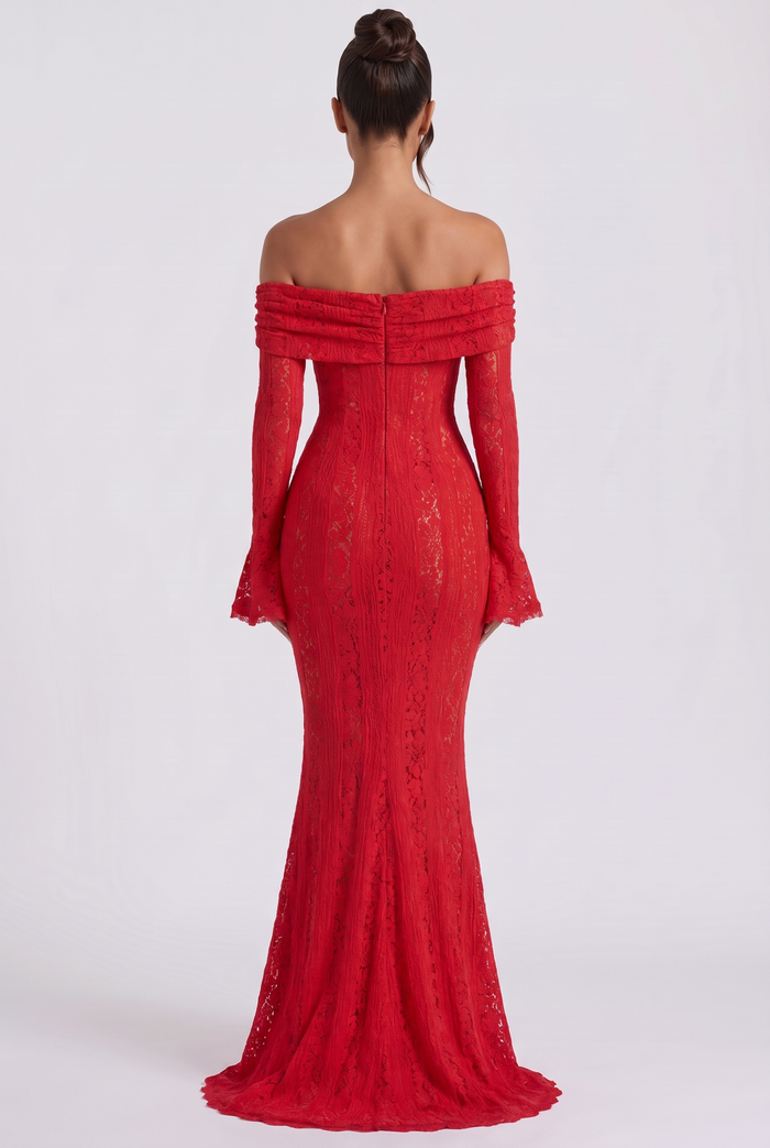 Eloise Maxi Dress - Red