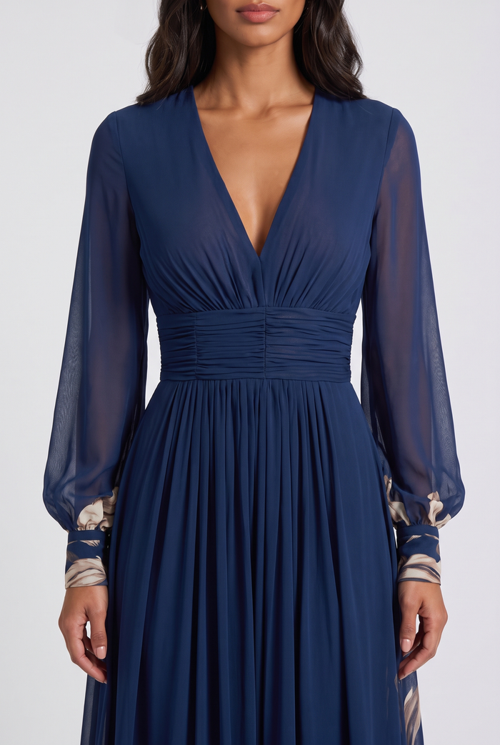 Melisande Maxi Dress - Navy