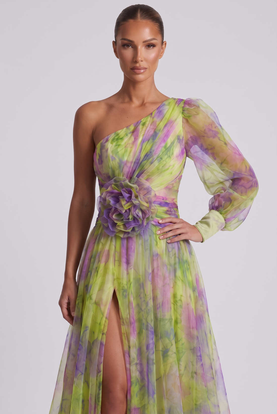 Fleurine Maxi Dress - Green