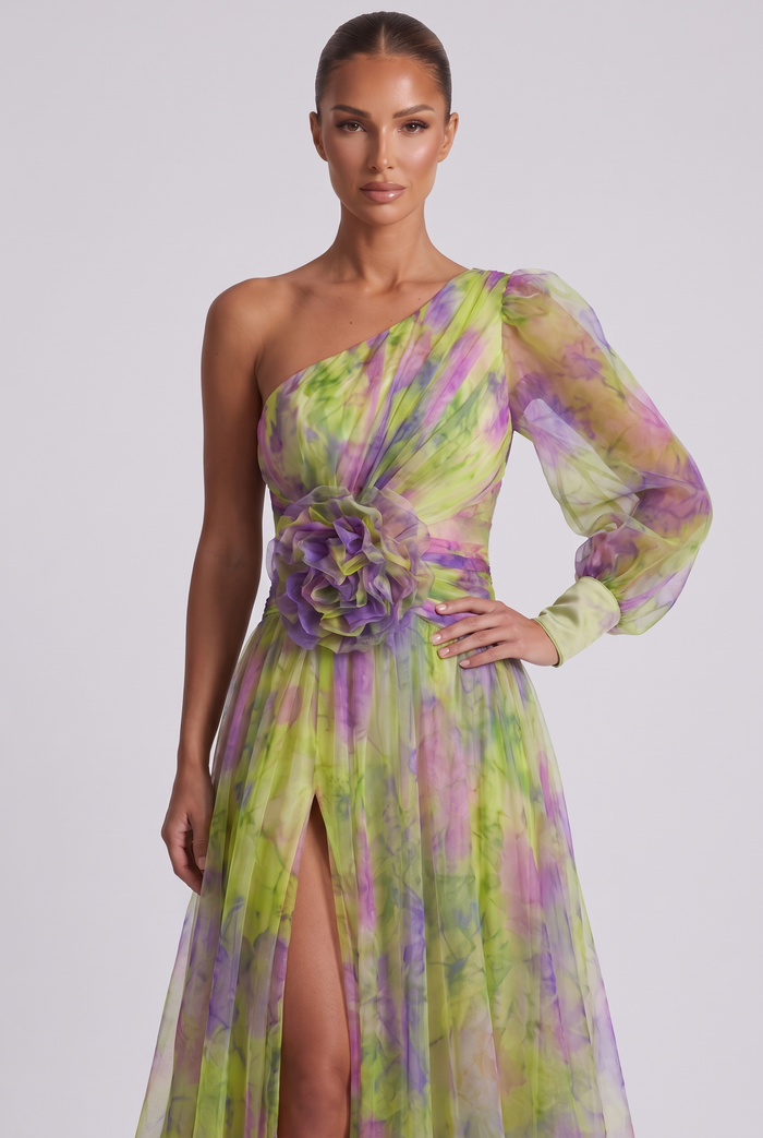 Fleurine Maxi Dress - Green