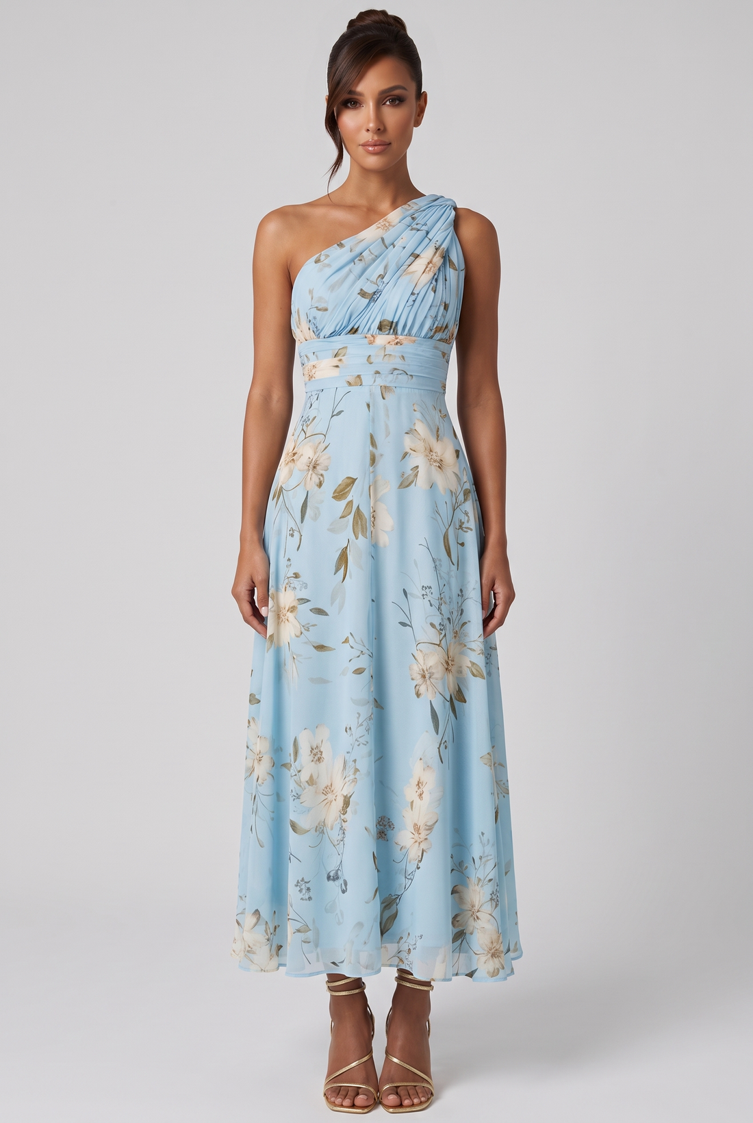 Ondine Maxi Dress - Sky Blue