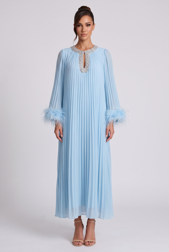 Odalys Maxi Dress - Blue