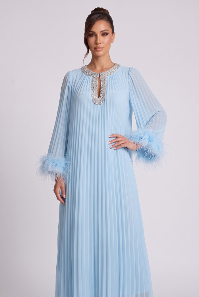 Odalys Maxi Dress - Blue
