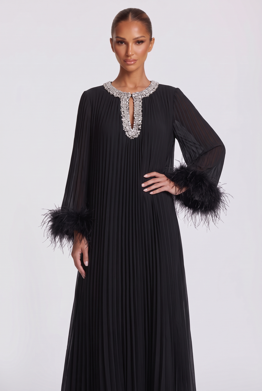 Odalys Maxi Dress - Black