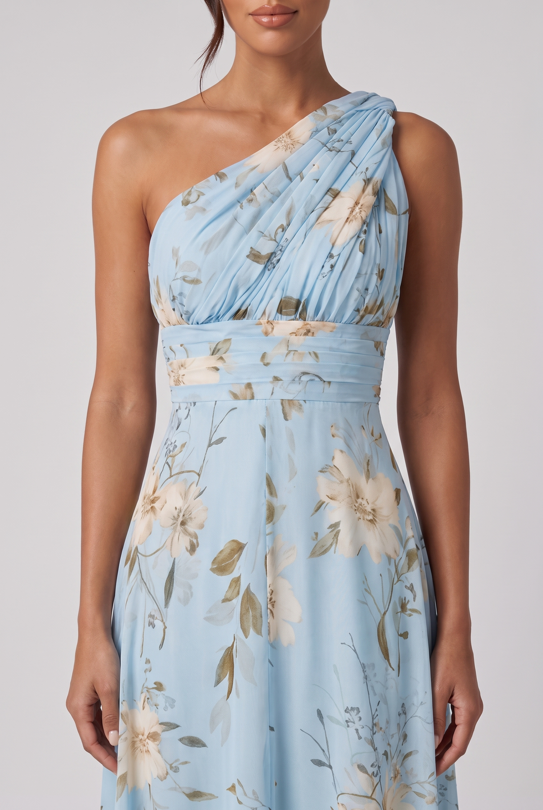 Ondine Maxi Dress - Sky Blue