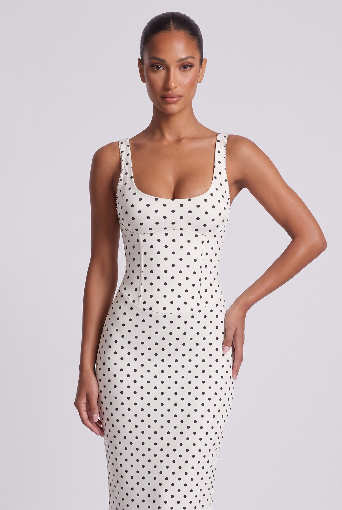 Pauline Maxi Dress - Polka Dot