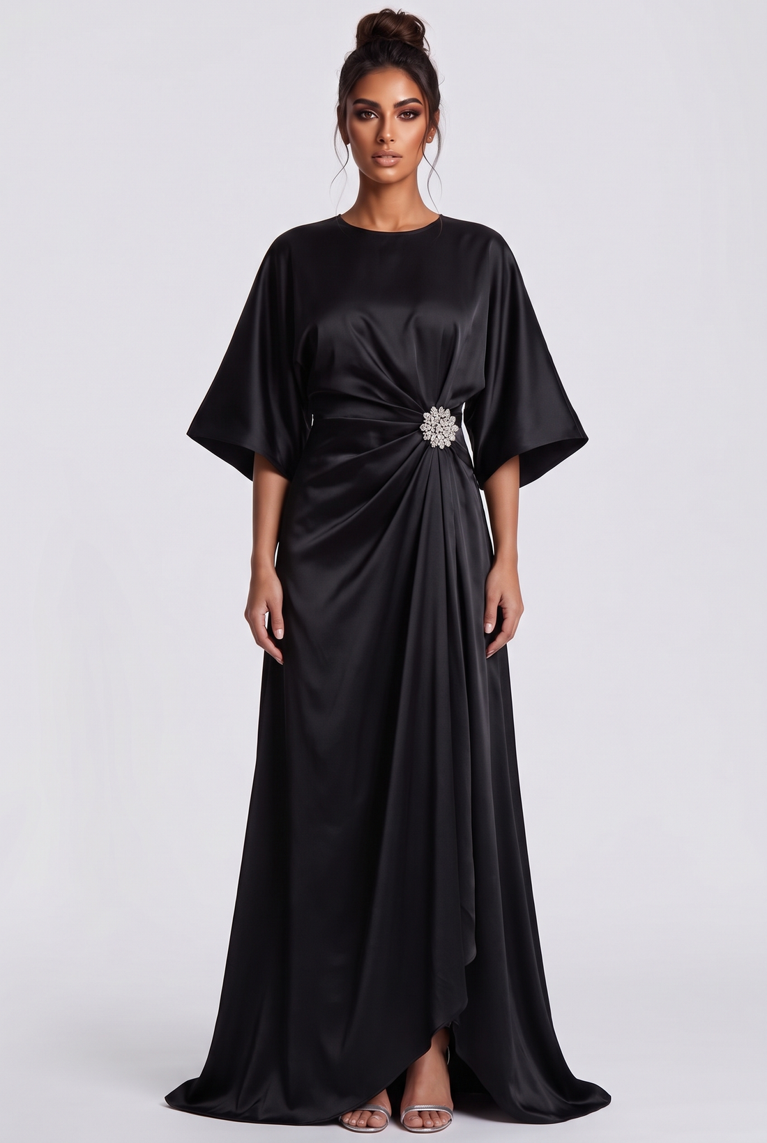 Valentina Maxi Dress - Black