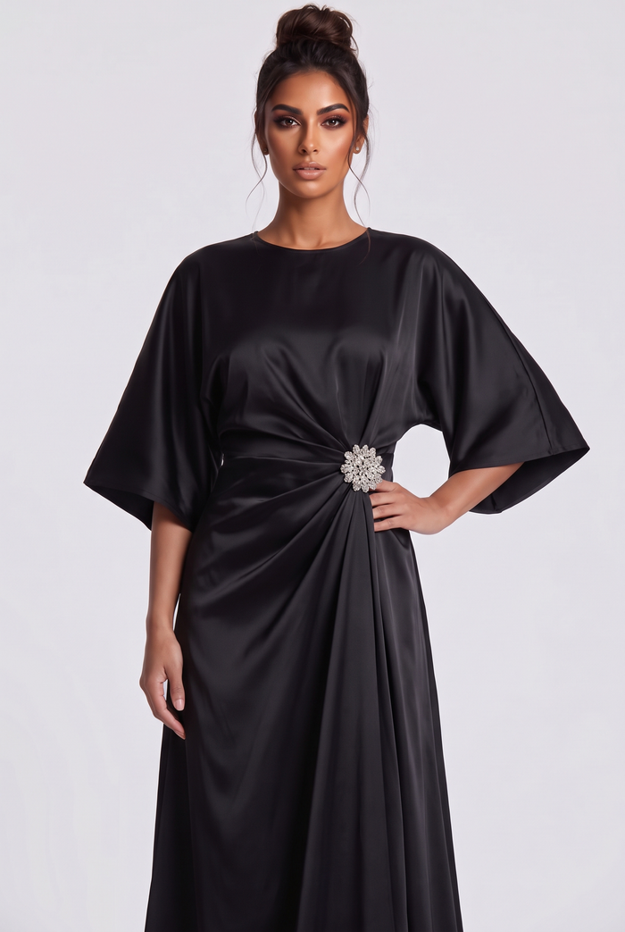 Valentina Maxi Dress - Black
