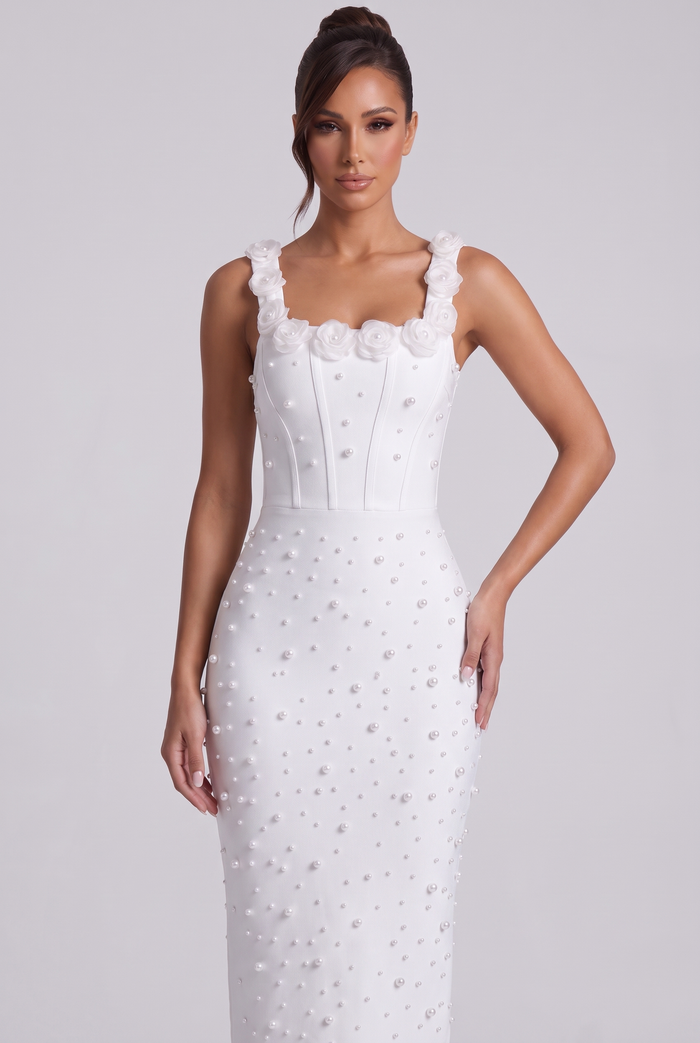 Apolline Maxi Dress - White