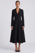 Constance Midi Dress - Black
