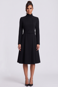 Colette Midi Dress - Black