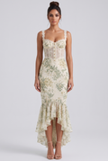 Elsa Midi Dress - Cream