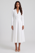 Constance Midi Dress - White