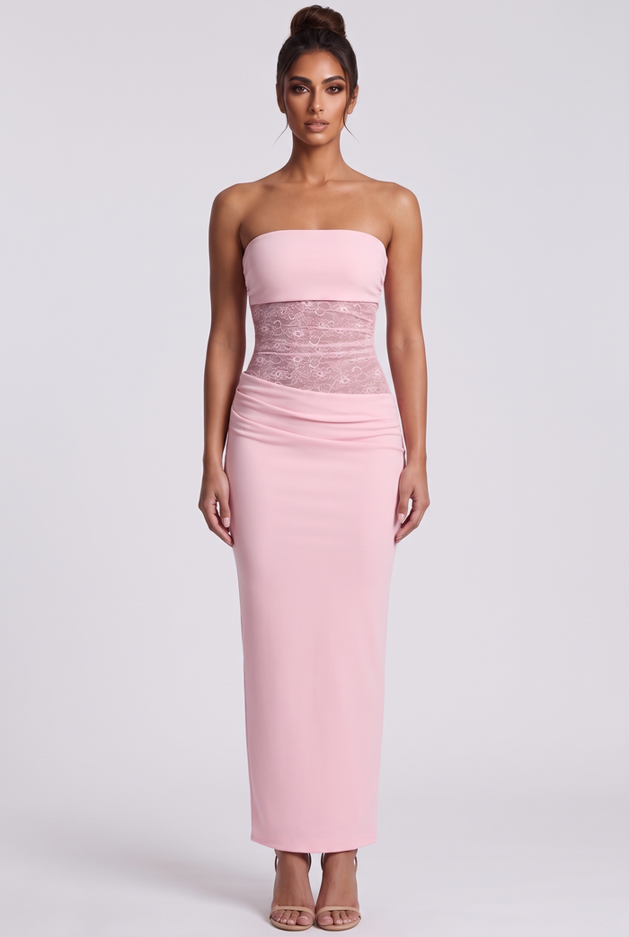 Martha Maxi Dress - Pink