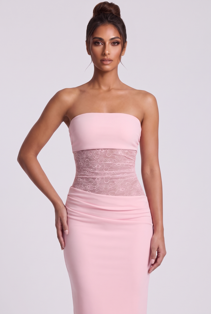 Martha Maxi Dress - Pink