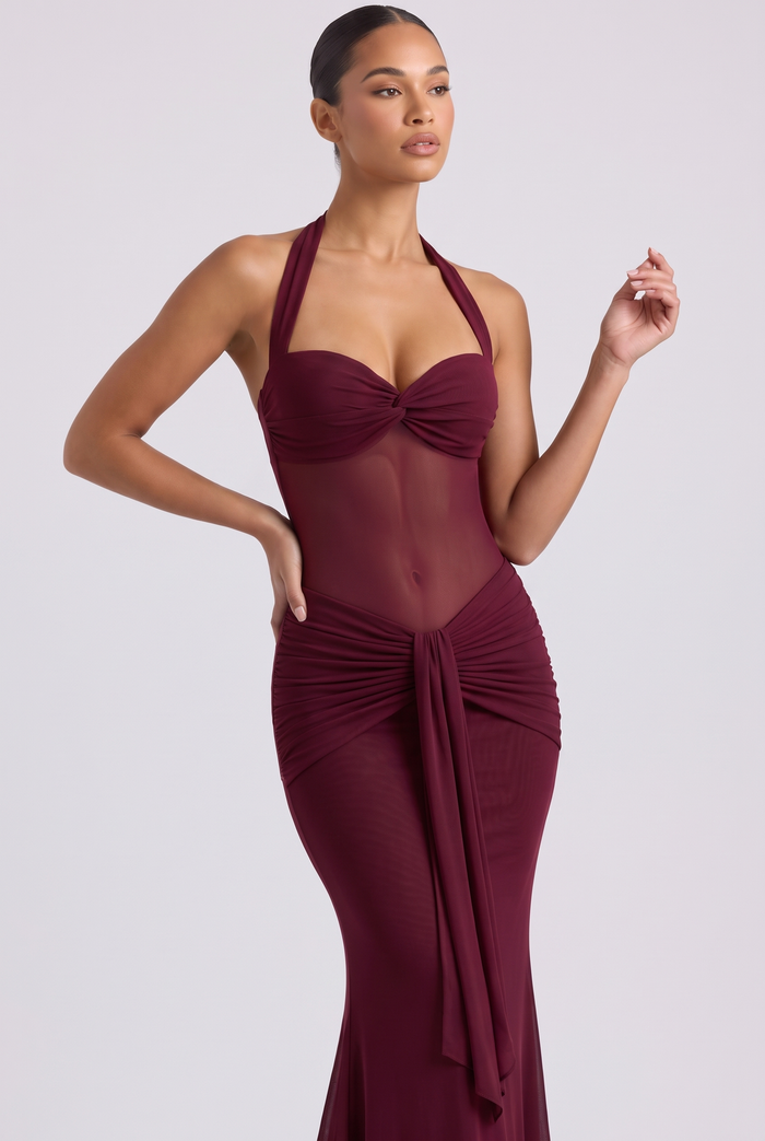 Esme Maxi Dress - Wine