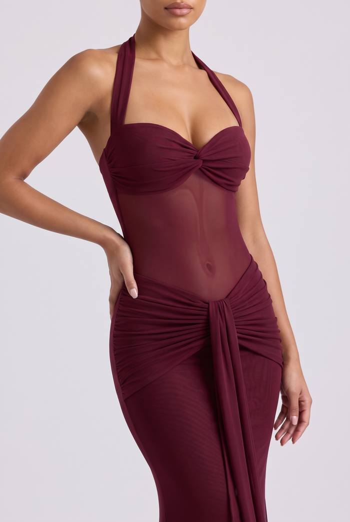 Esme Maxi Dress - Wine